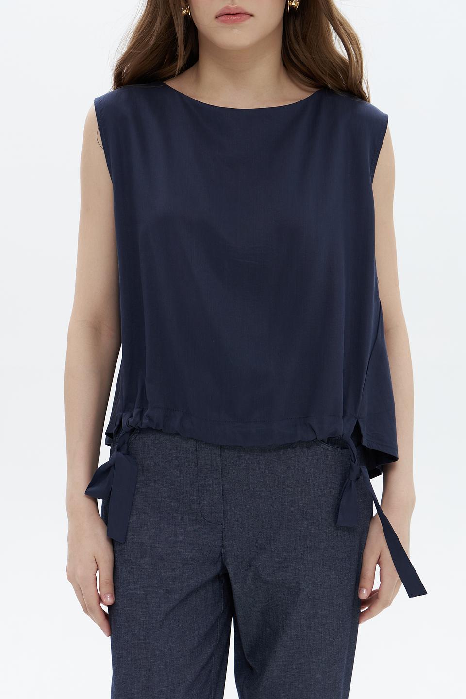 Топ Croche с завязками