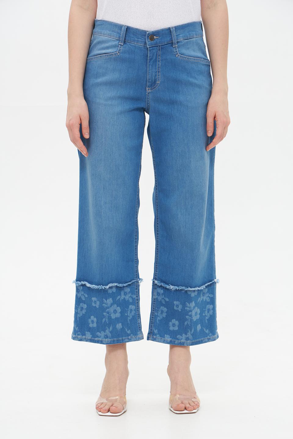 Джинсы палаццо Angels с вышивкой