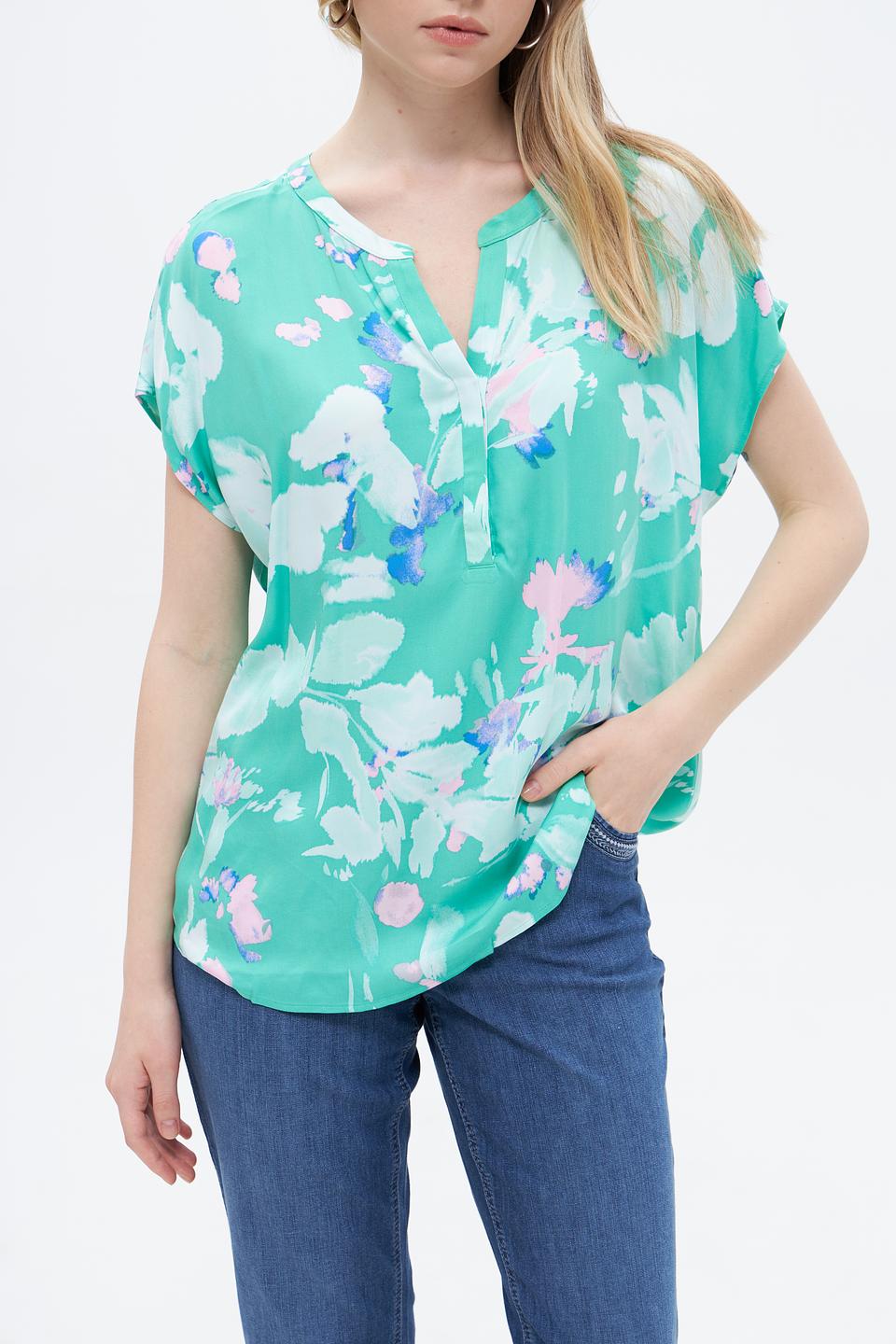Блуза Taifun с цветочным принтом
