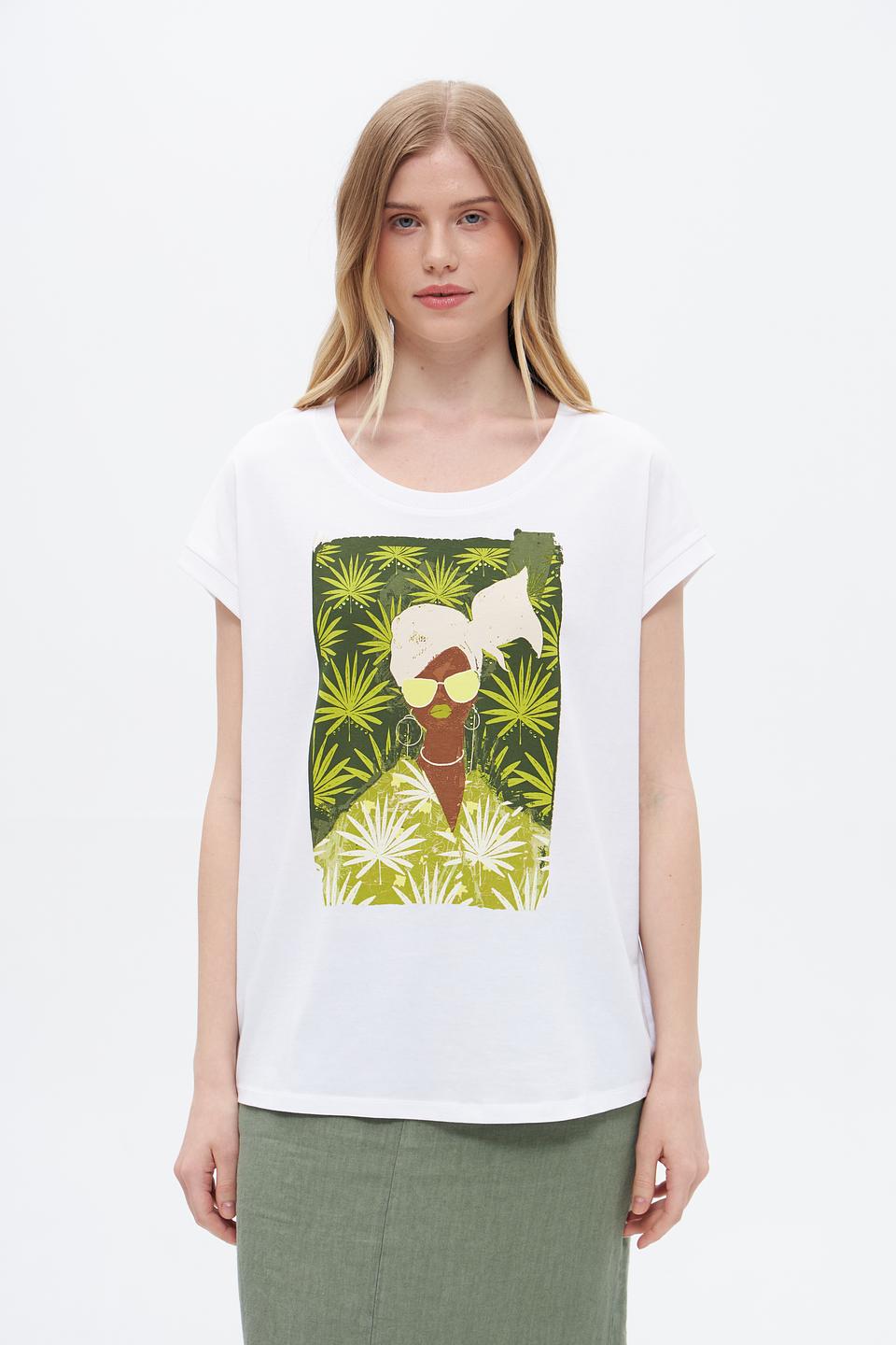 Футболка Oui с принтом