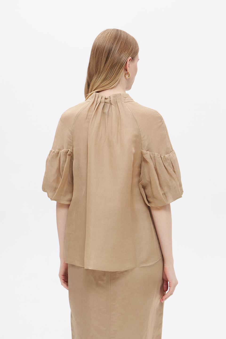 Блуза Marc Cain с рукавами-фонариками