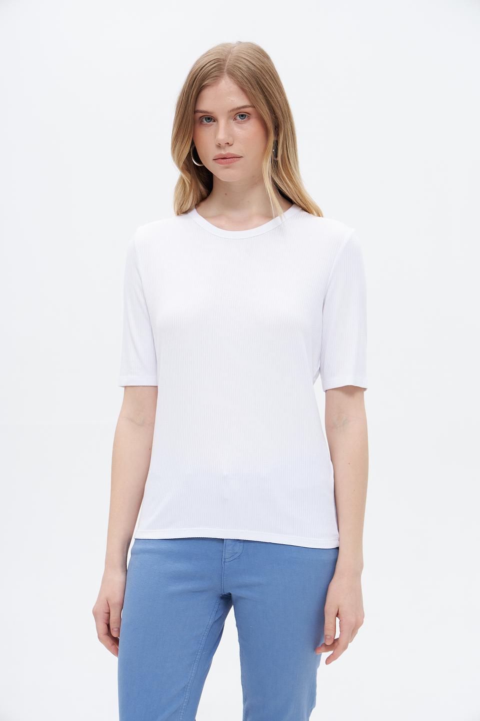 Футболка Oui женская белая