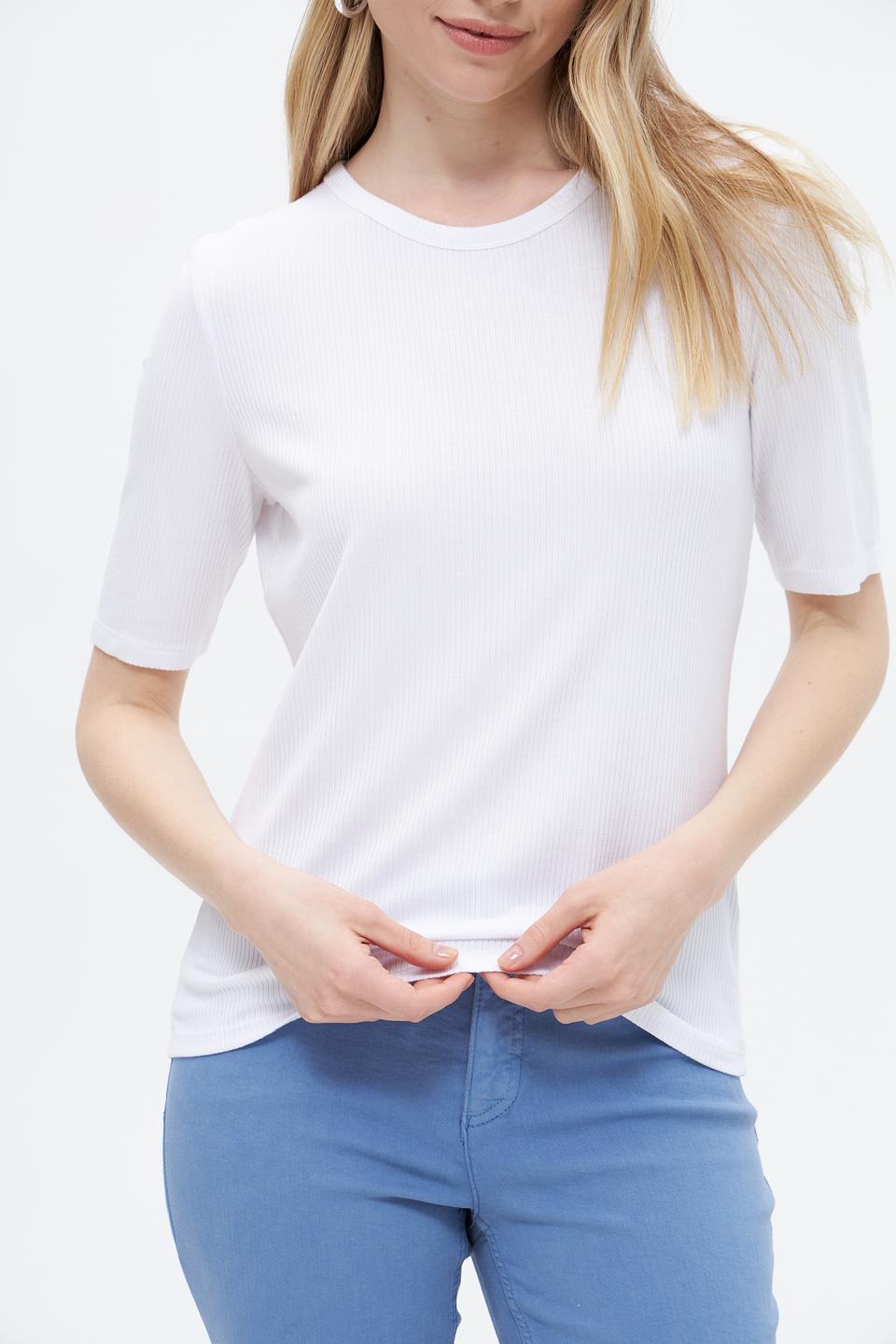 Футболка Oui женская белая