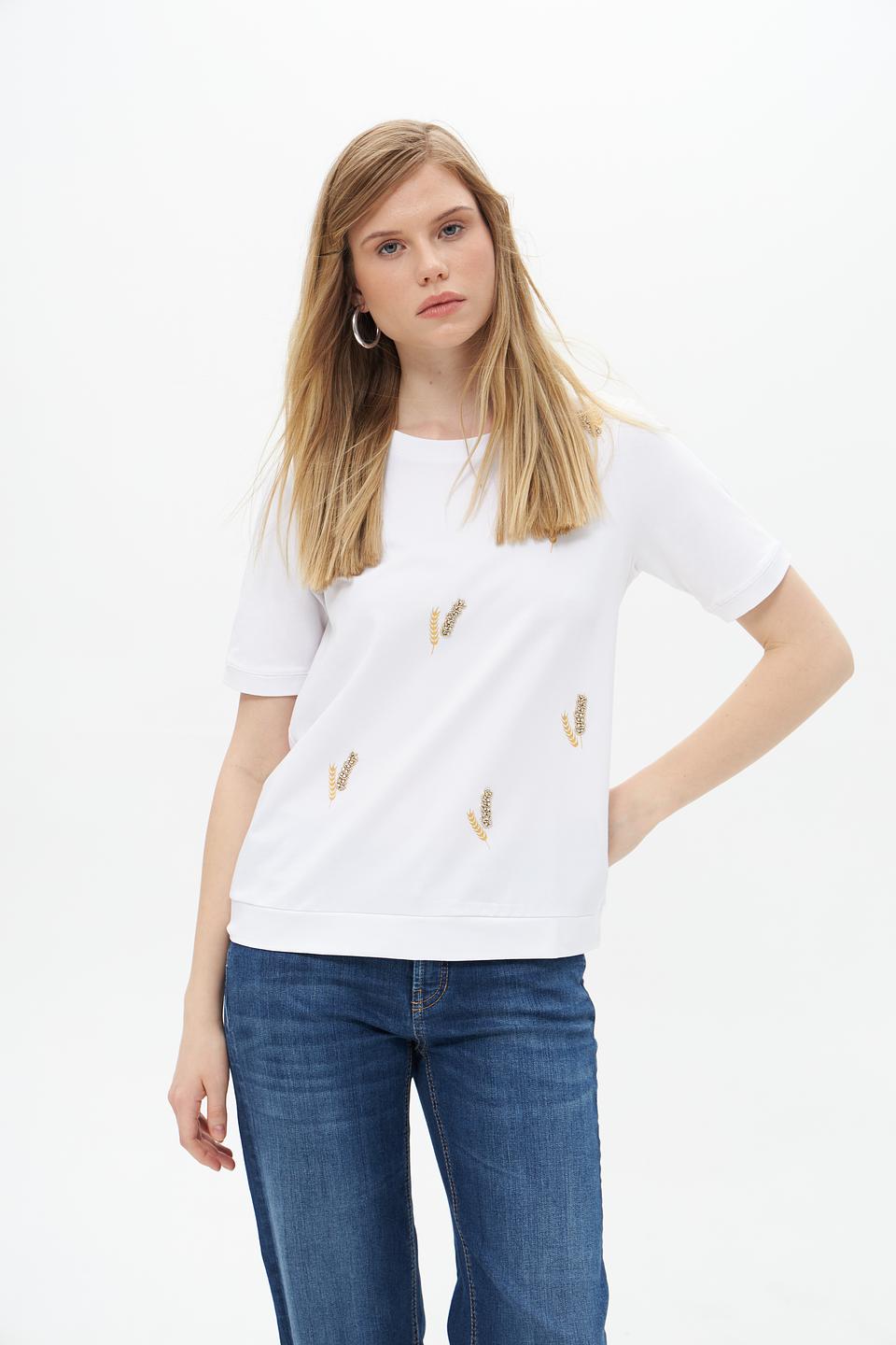 Футболка Pezzo с вышивкой