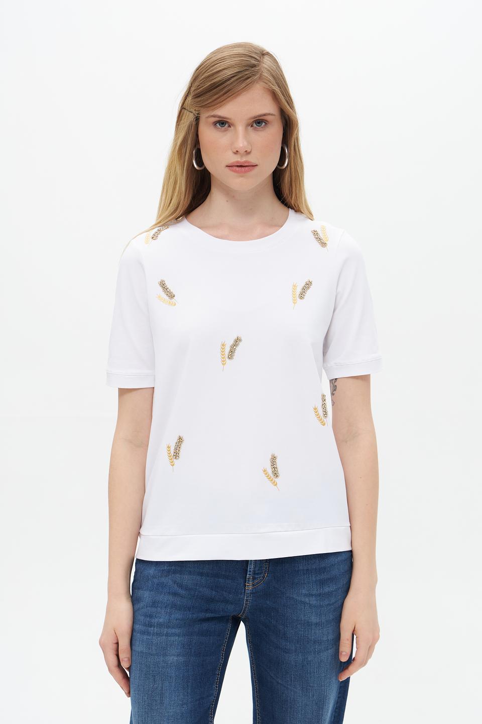 Футболка Pezzo с вышивкой