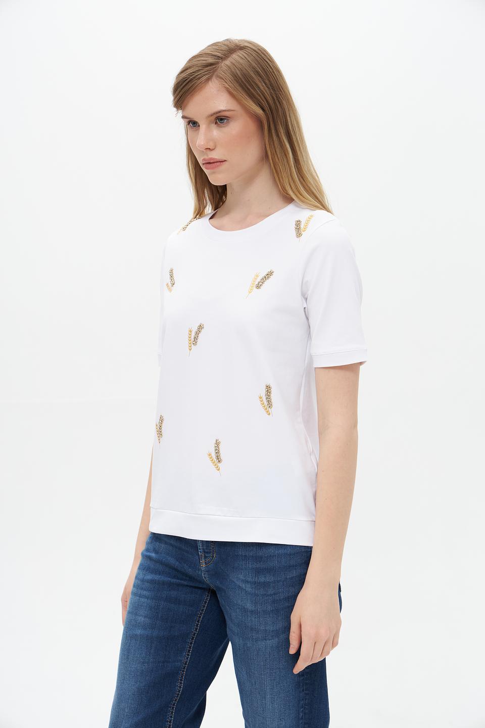 Футболка Pezzo с вышивкой