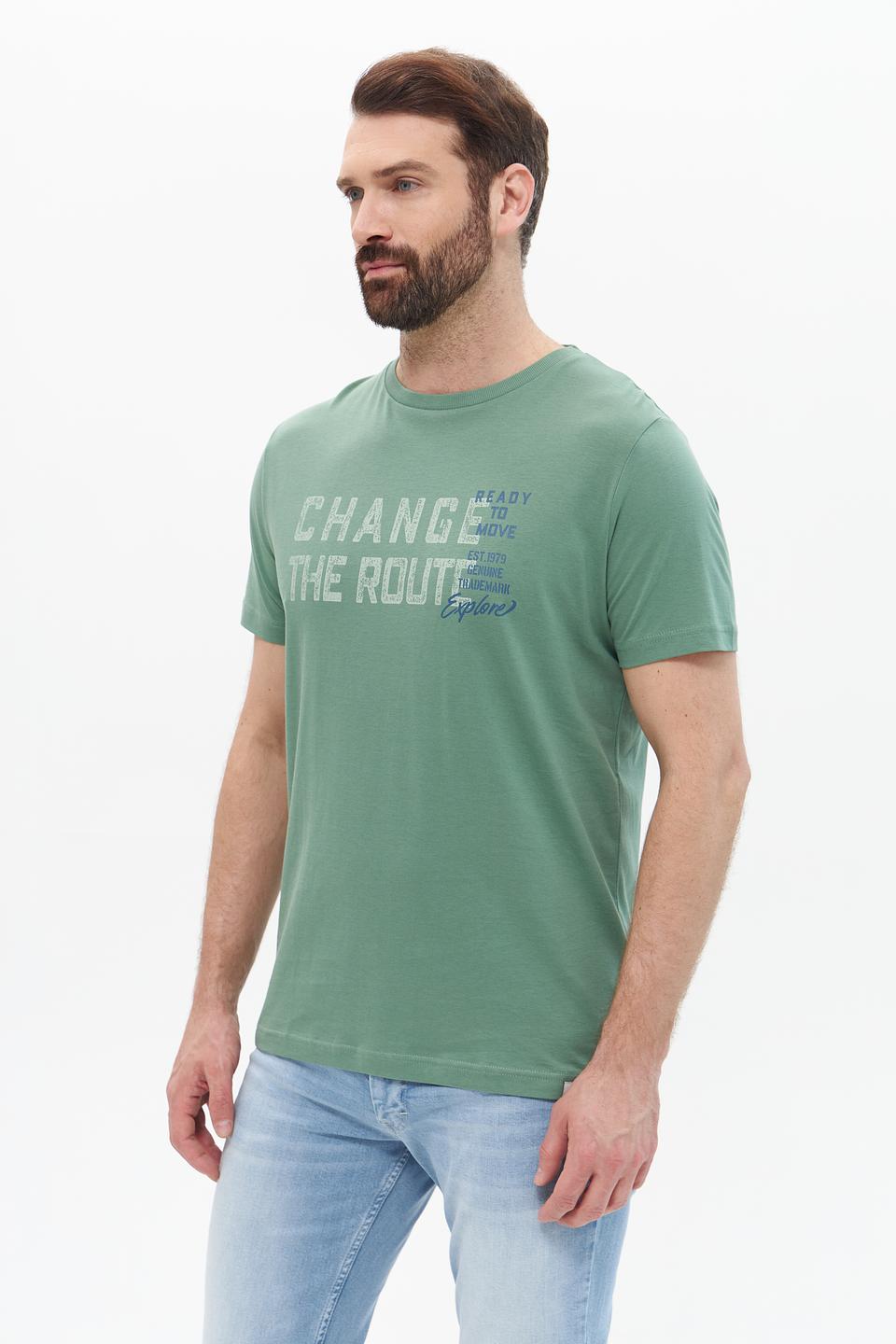 Футболка Lerros с принтом хаки