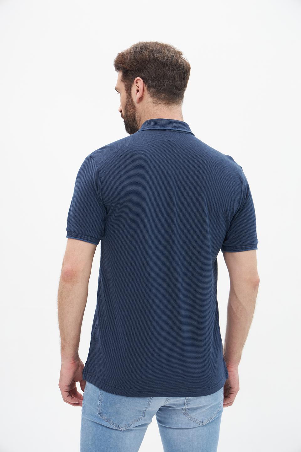 Поло Lerros men темно-синее