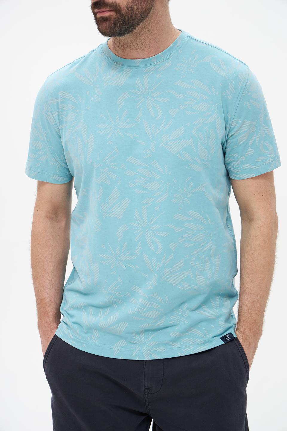 Футболка Lerros с принтом бирюзовый
