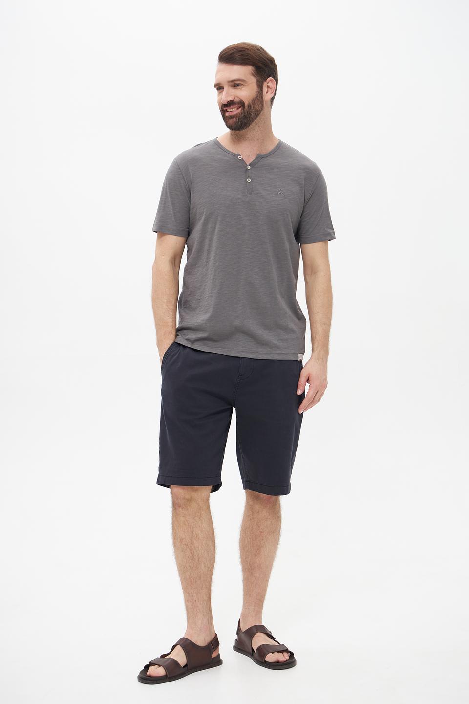 Футболка Lerros с планкой серый