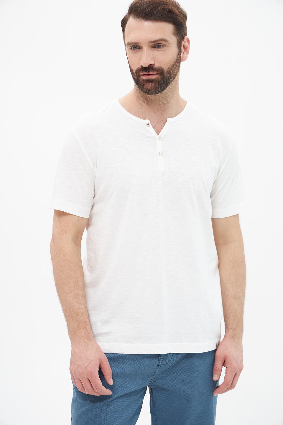 Футболка Lerros с планкой белый