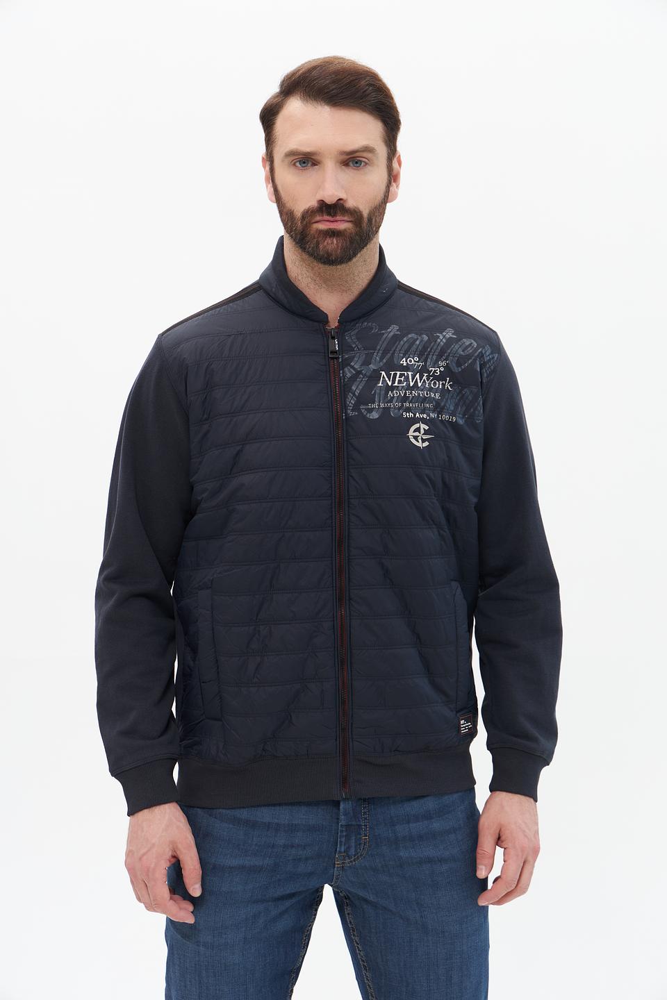 Кардиган Casa Moda стеганый синий