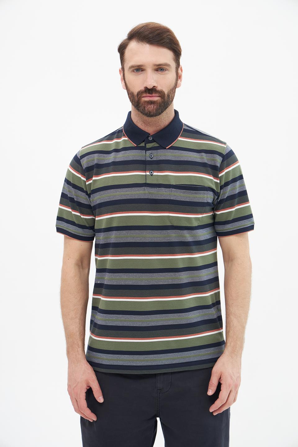 Поло Casa Moda в полоску