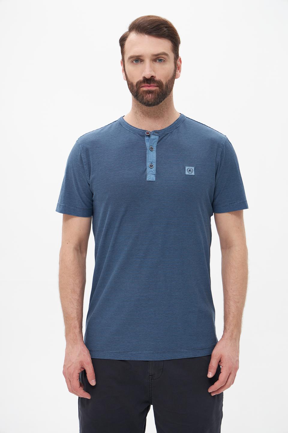 Футболка Lerros полосатая синяя