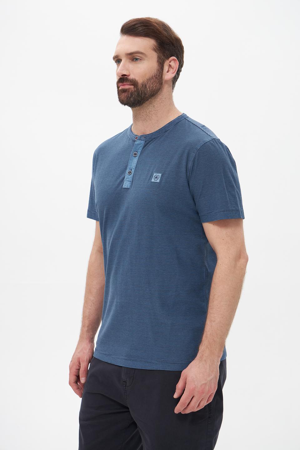 Футболка Lerros полосатая синяя