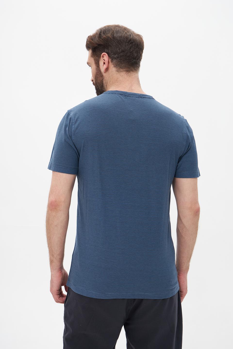 Футболка Lerros полосатая синяя