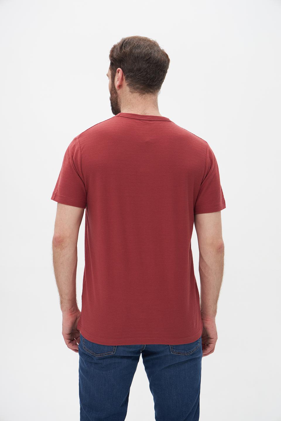 Футболка Lerros с принтом терракотовый