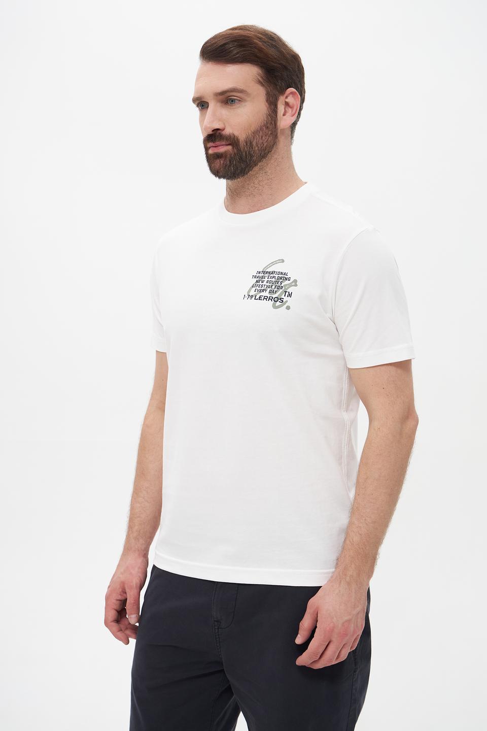 Футболка Lerros с принтом белый