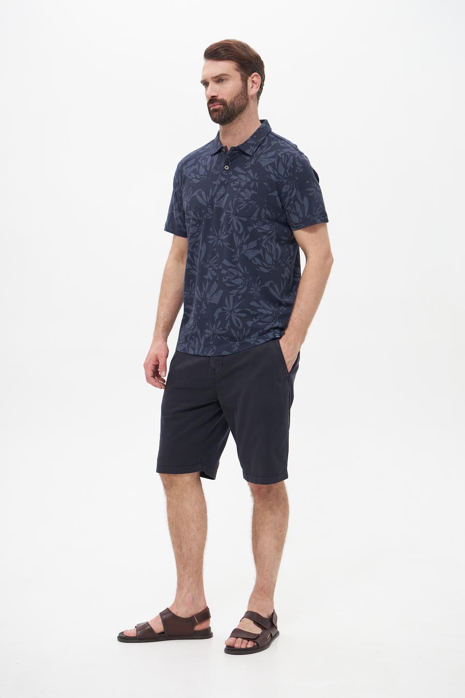 Поло Lerros с принтом