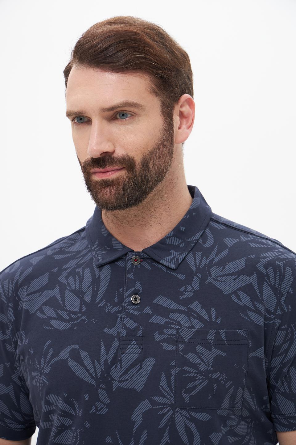 Поло Lerros с принтом