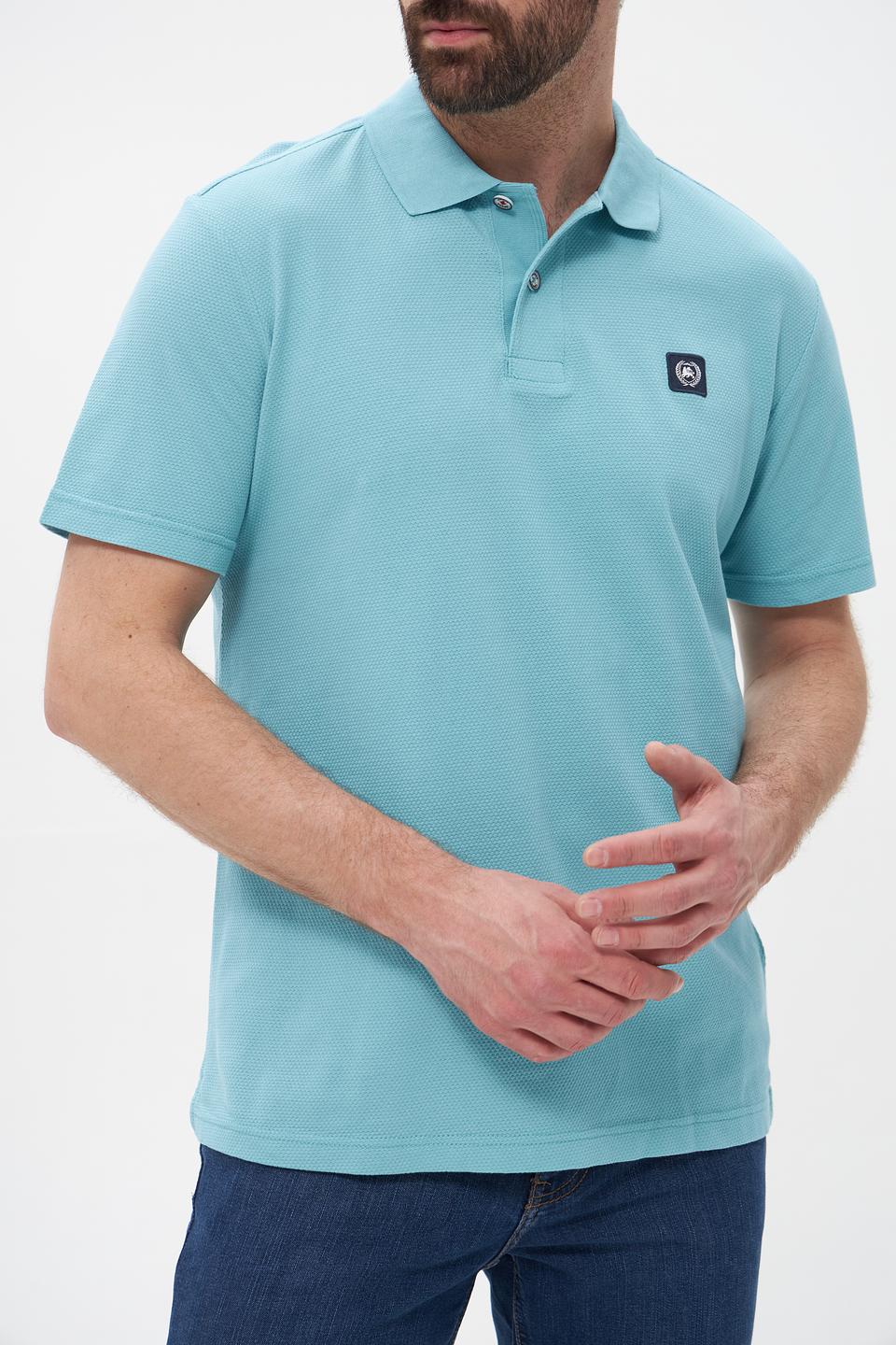 Поло Lerros бирюзовое