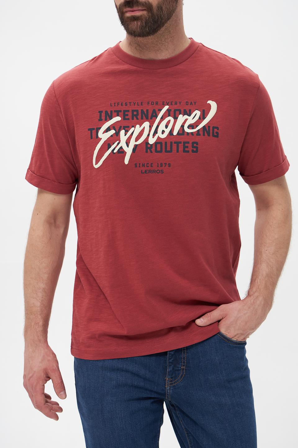 Футболка Lerros Explore терракотовый