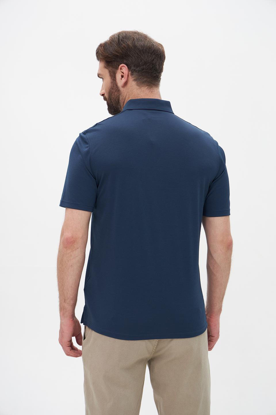 Поло Casa Moda men синее