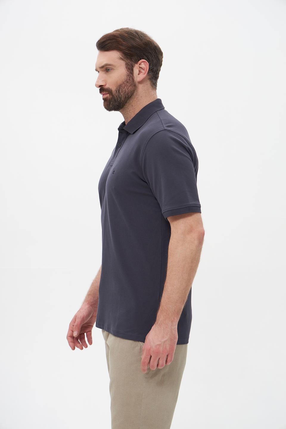 Поло Casa Moda men тёмно-синее