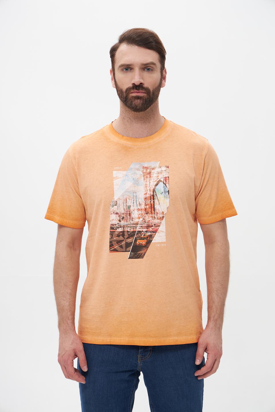 Футболка Casa Moda с принтом