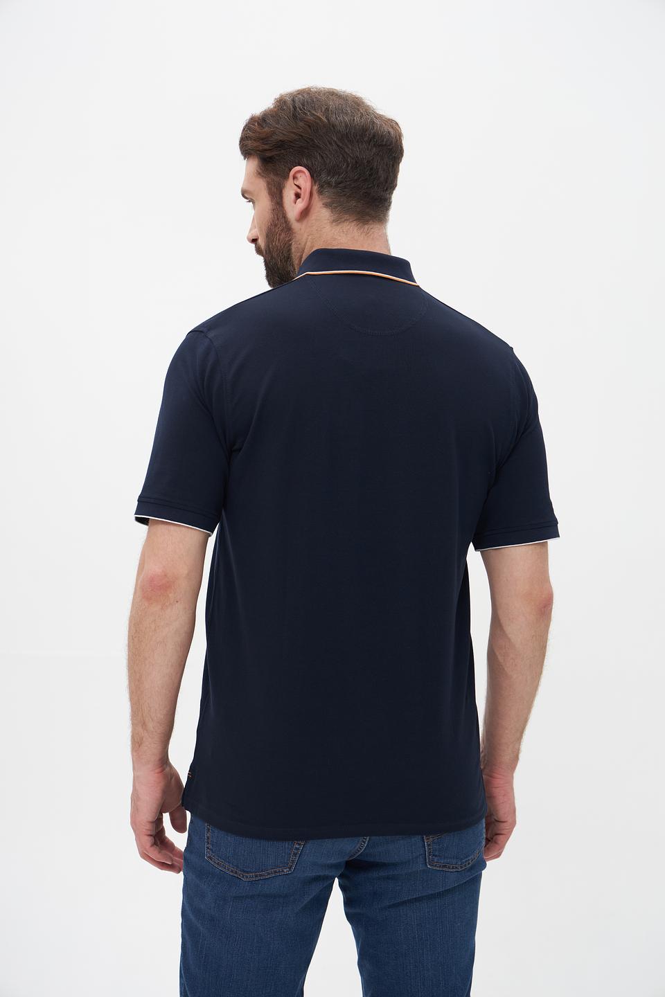 Поло Casa Moda New York темно-синее