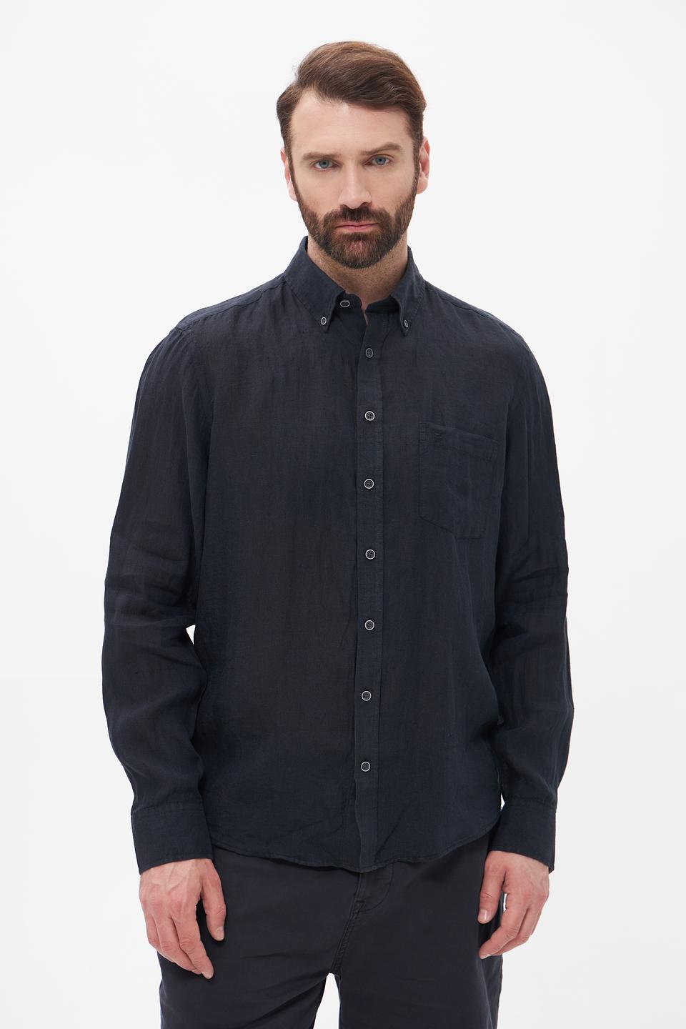 Рубашка Casa Moda men темно-синяя