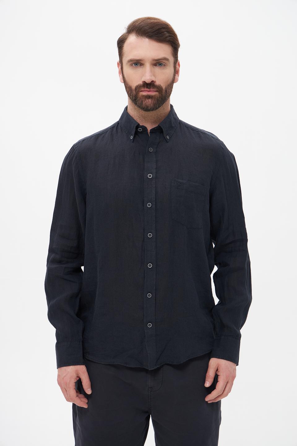 Рубашка Casa Moda men темно-синяя