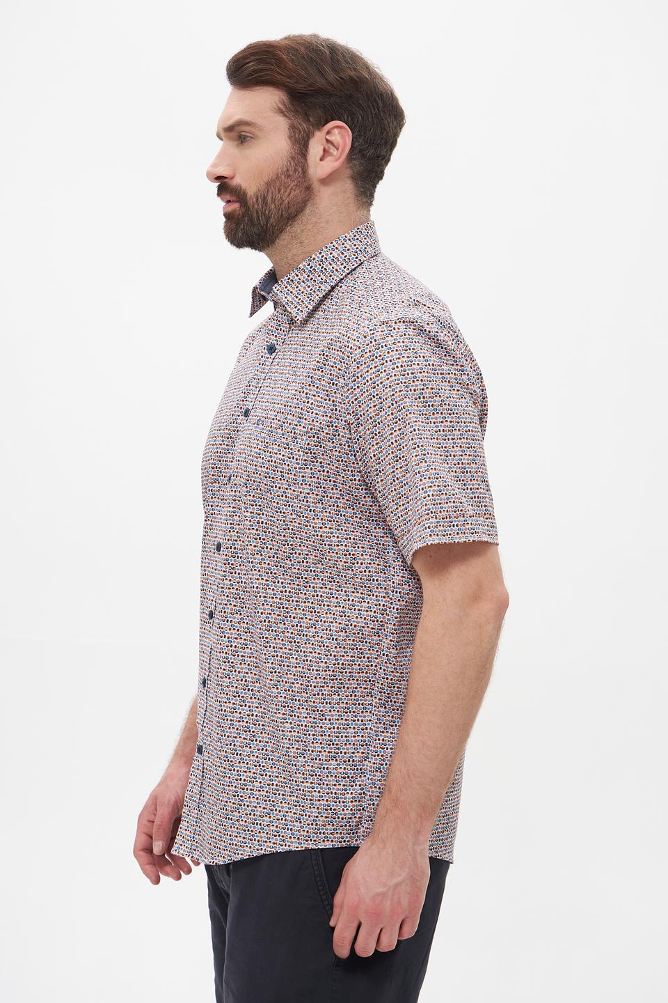 Рубашка кр-рукав Casa Moda в клетку