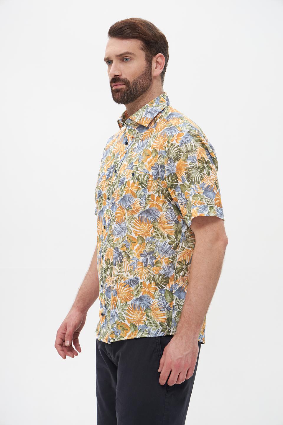 Рубашка кр Casa Moda с принтом