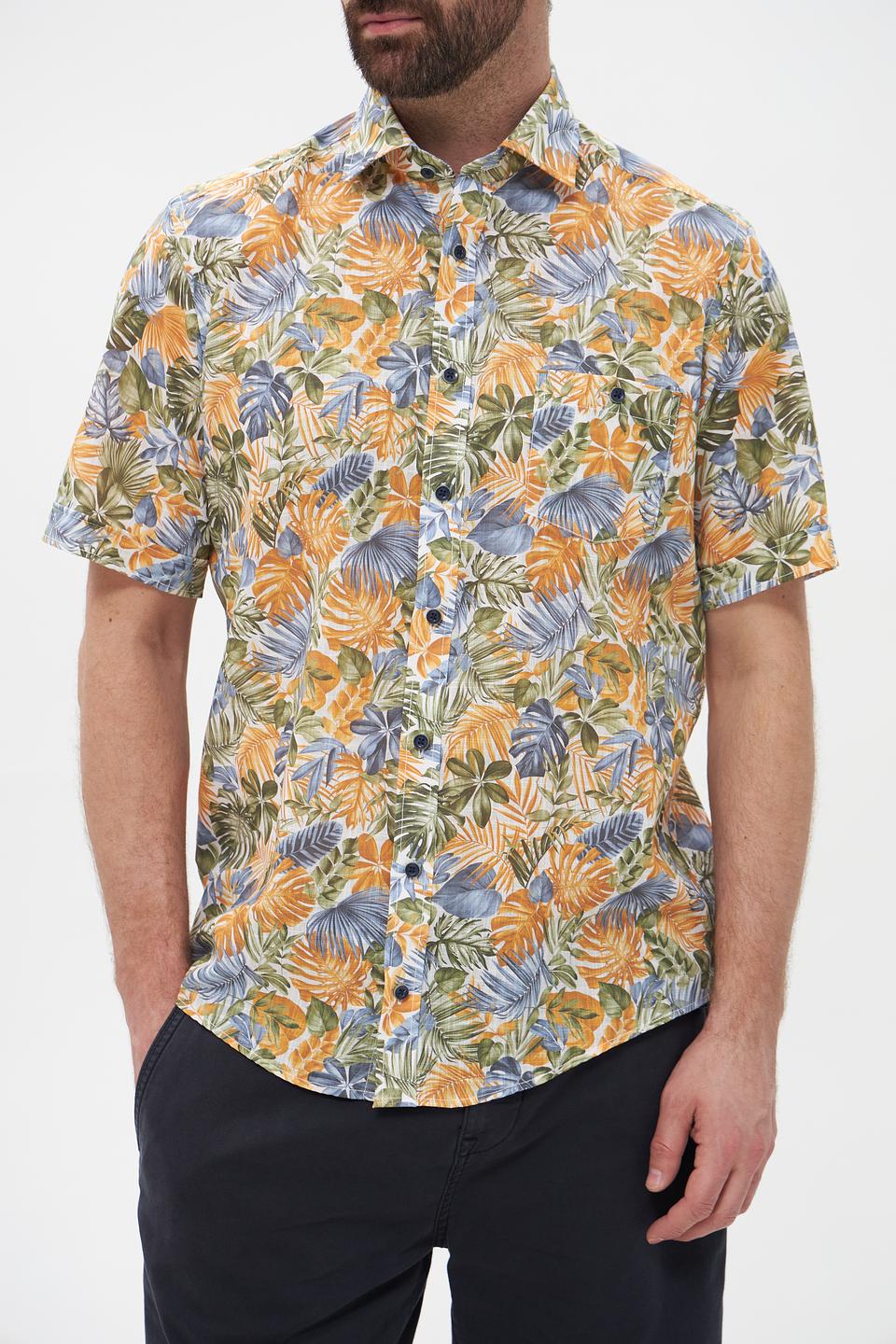 Рубашка кр Casa Moda с принтом