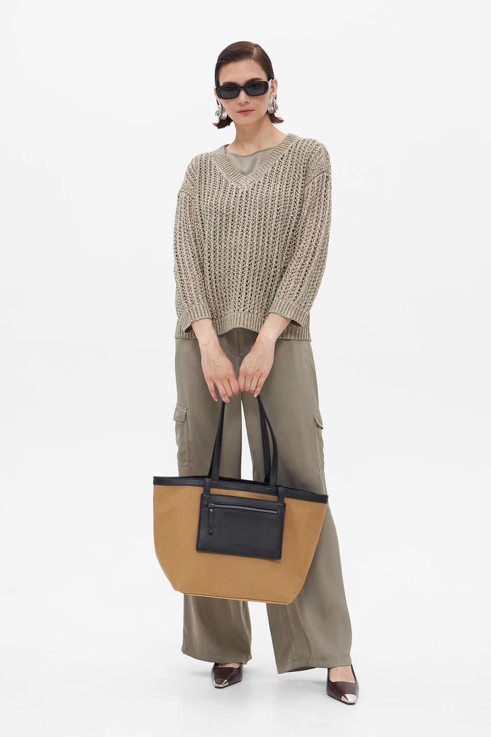 Сумка Bugatti бежевая