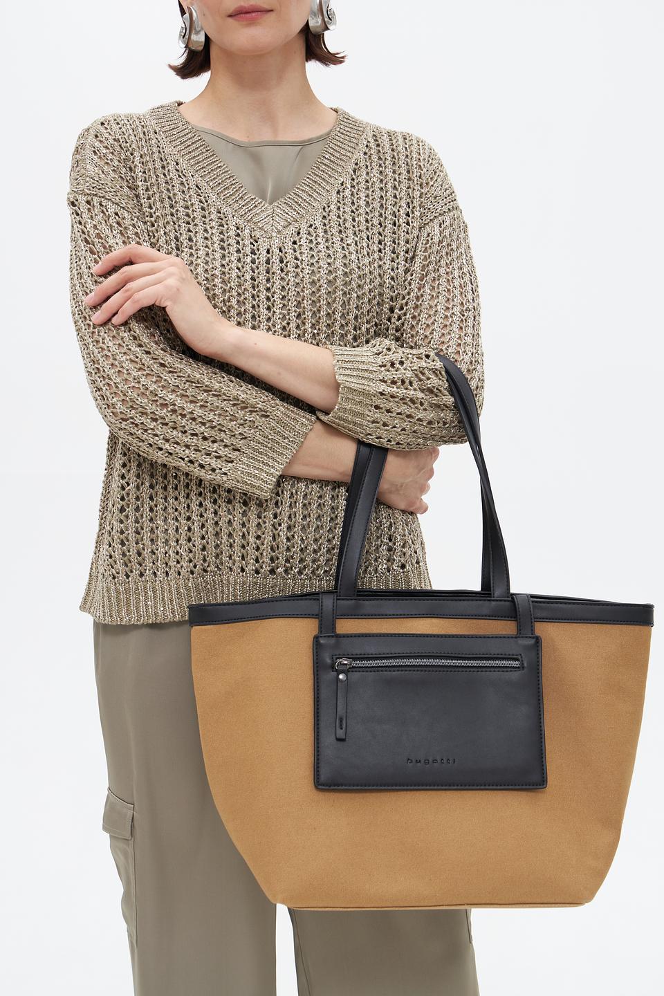 Сумка Bugatti бежевая