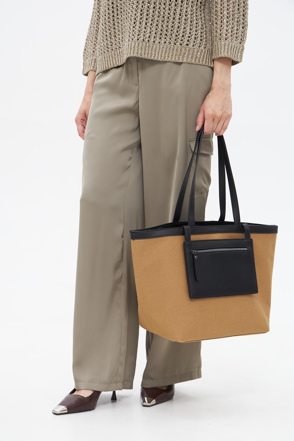 Сумка Bugatti бежевая