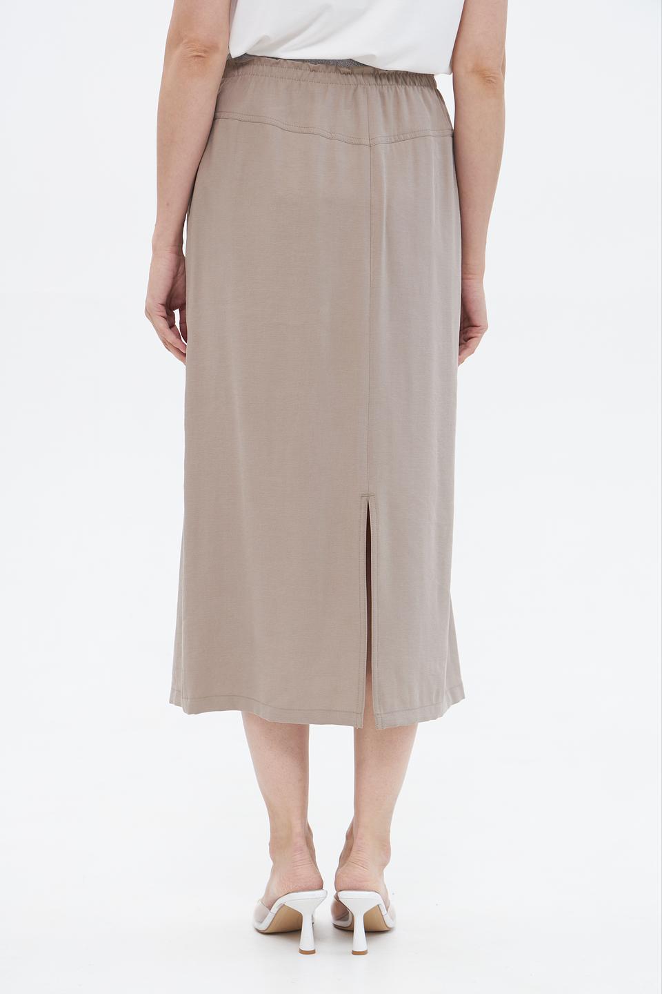 Юбка Bianca миди бежевая