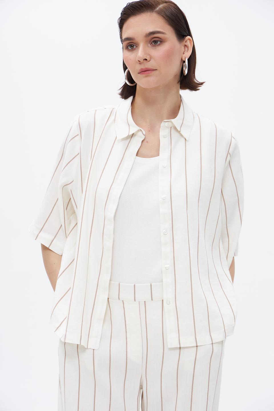 Блузка Bugatti в полоску