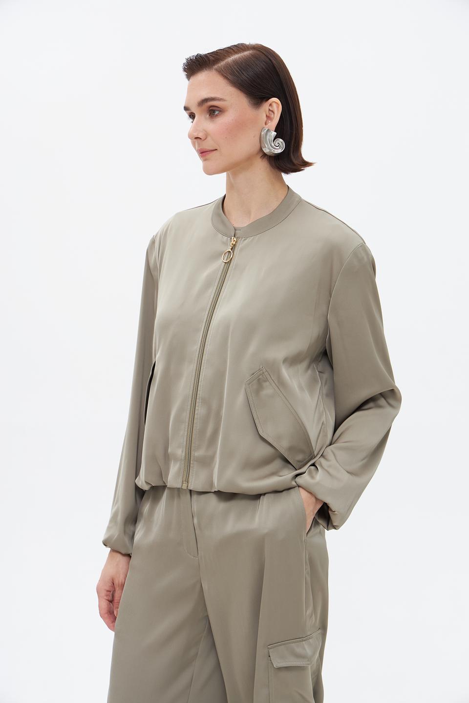 Жакет Betty Barclay оливковый