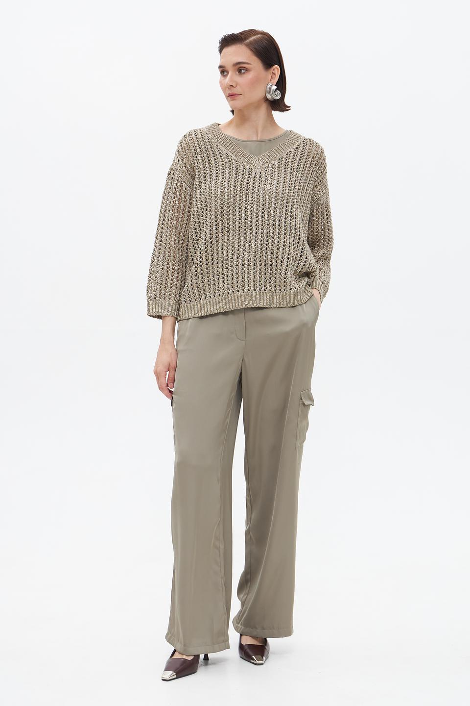 Брюки кюлоты Betty Barclay хаки