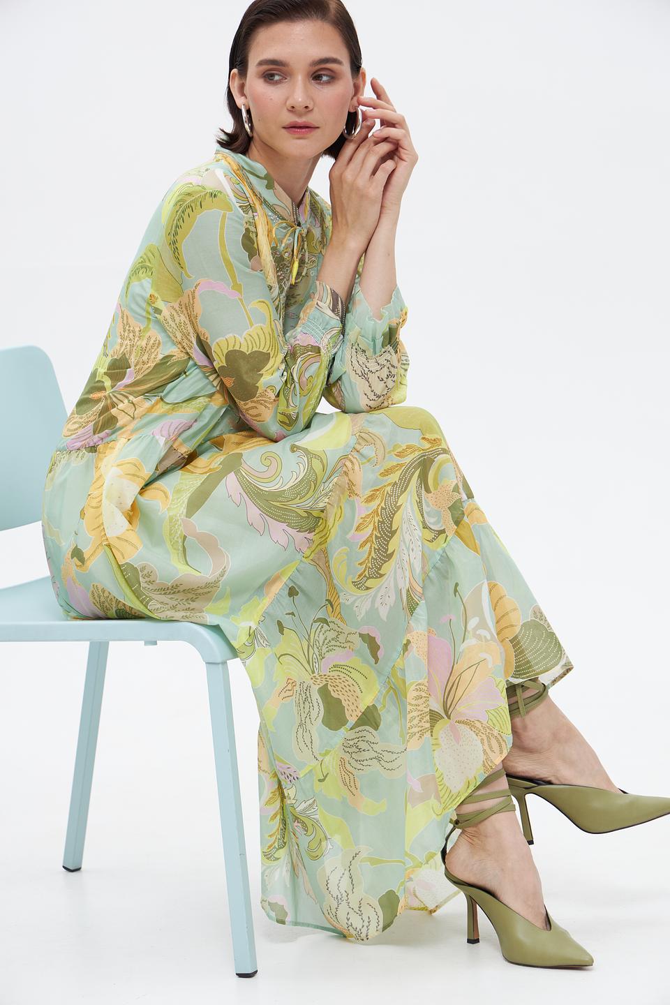 Платье Marc Cain с цветочным принтом