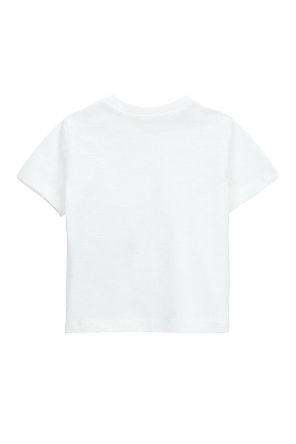 Футболка Original Marines с зеброй молочный