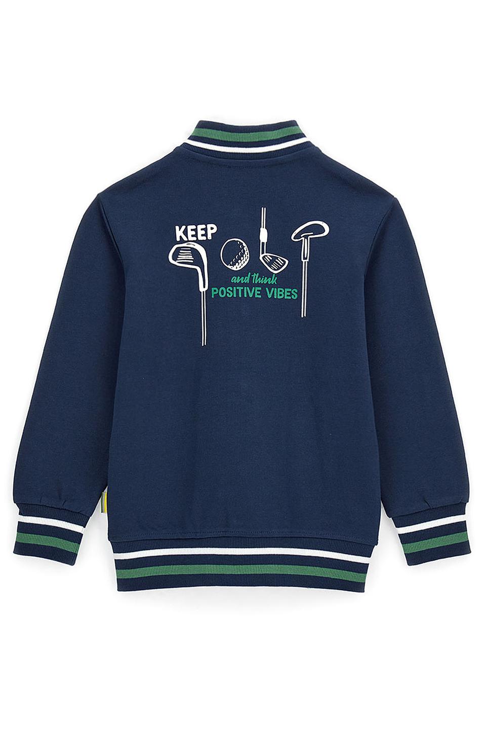 Толстовка Original Marines синяя с вышивкой