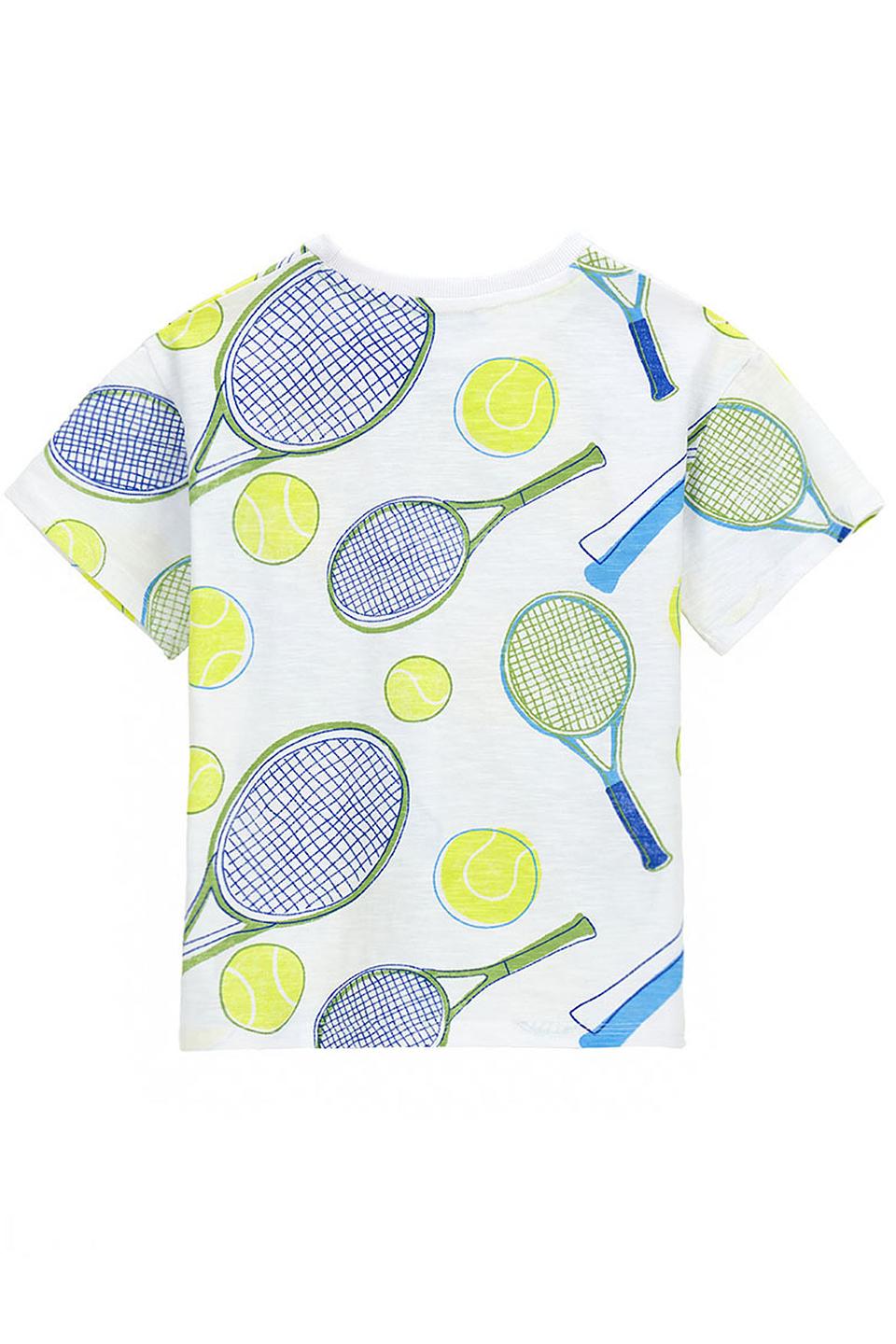 Футболка Original Marines теннисный принт белый