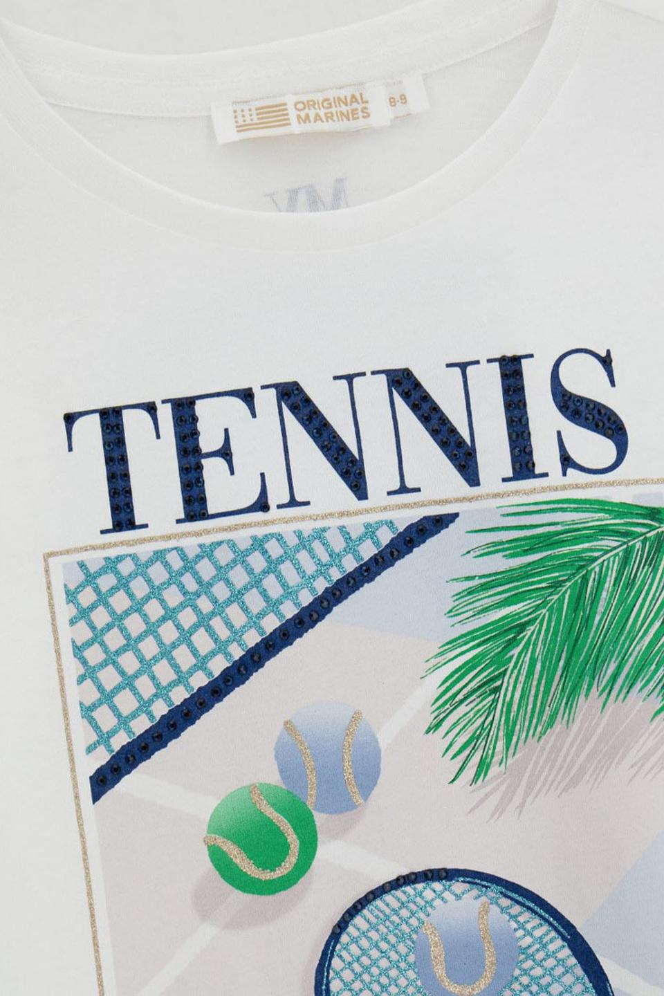 Футболка Original Marines дев. Теннис белый