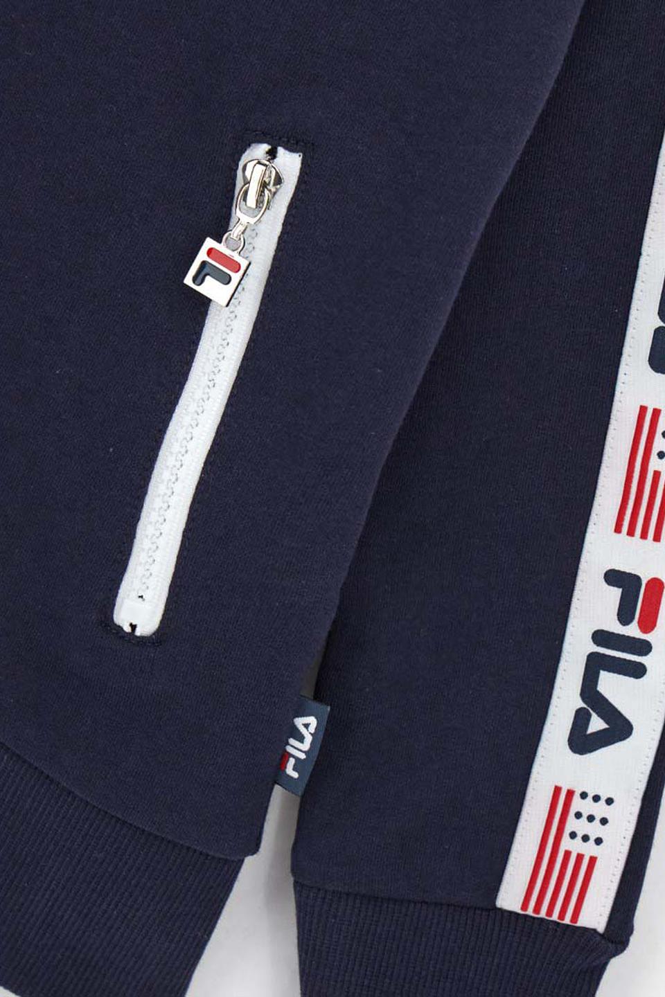 Толстовка Original Marines синяя с логотипом