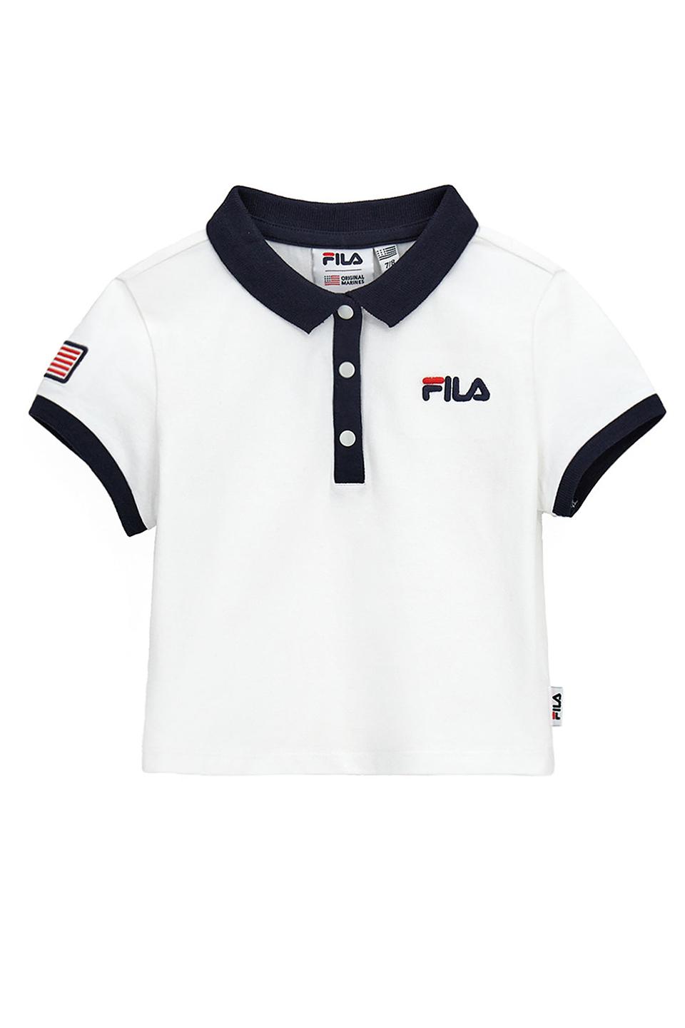 Поло Fila Original Marines белое