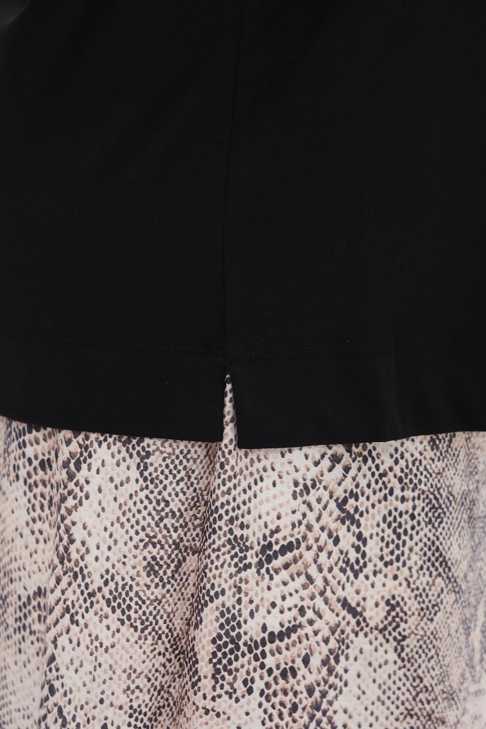 Топ Margittes чёрный базовый